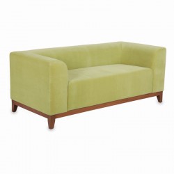 Tiefes Holz Dreisitzer-Couch