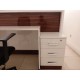 Box Schreibtisch Welcome Desk Walnut Verchromt