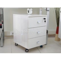 İstanbul Ofis Masası Apple Makam Takımı Hg.Beyaz