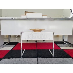 İstanbul Ofis Masası Apple Makam Takımı Hg.Beyaz