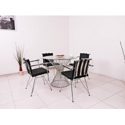 Glass Cafe Table Perla