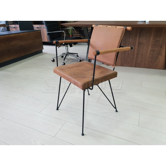 Cafe Holz Stuhl Robotic Arm