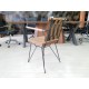 Cafe Holz Stuhl Robotic Arm