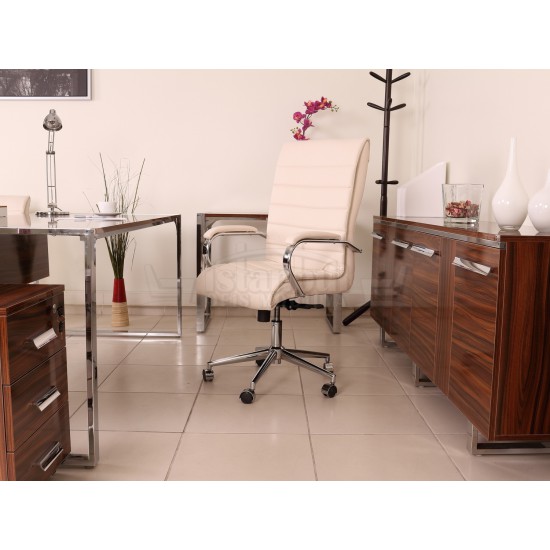Apple-Istanbul-Büro-Schreibtisch Executive Office Hg. Nussbaum