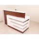 Box Schreibtisch Welcome Desk Walnut Verchromt