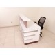 Box Schreibtisch Welcome Desk Walnut Verchromt