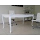 Lukens See Alta White Büro-Schreibtisch