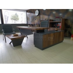 Istanbul Office Manager Tabelle Elegant - Barock Anthrazit