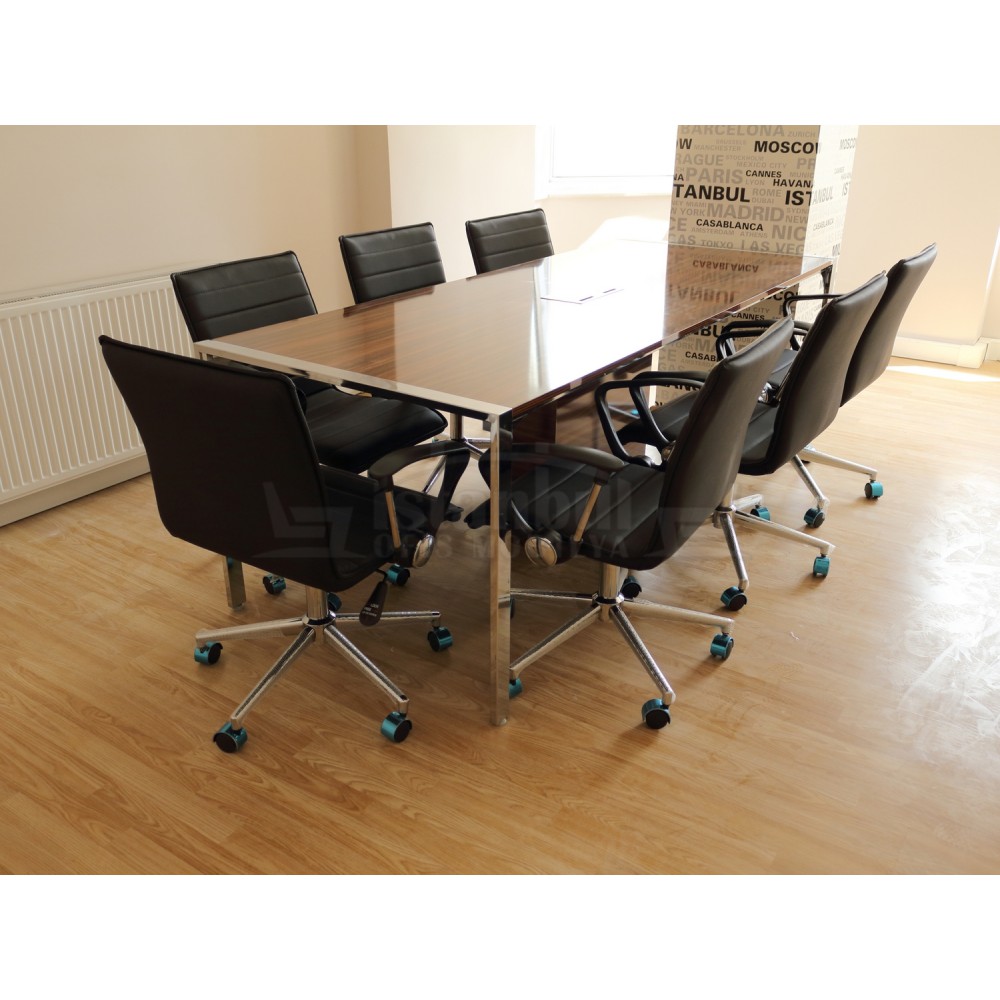 Apple-Seiten Offen Besprechungstisch Sockel-System