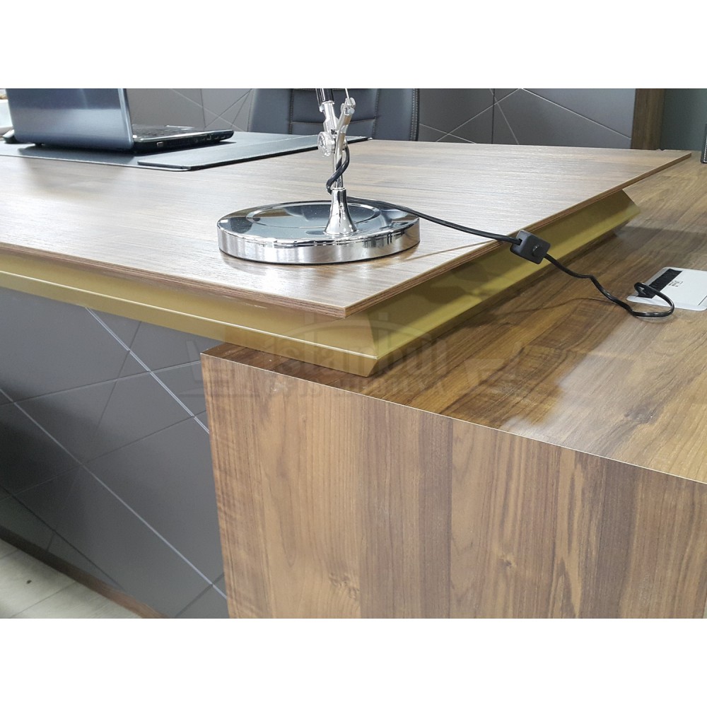 Unterschrift Und Executive-Sets Walnut See