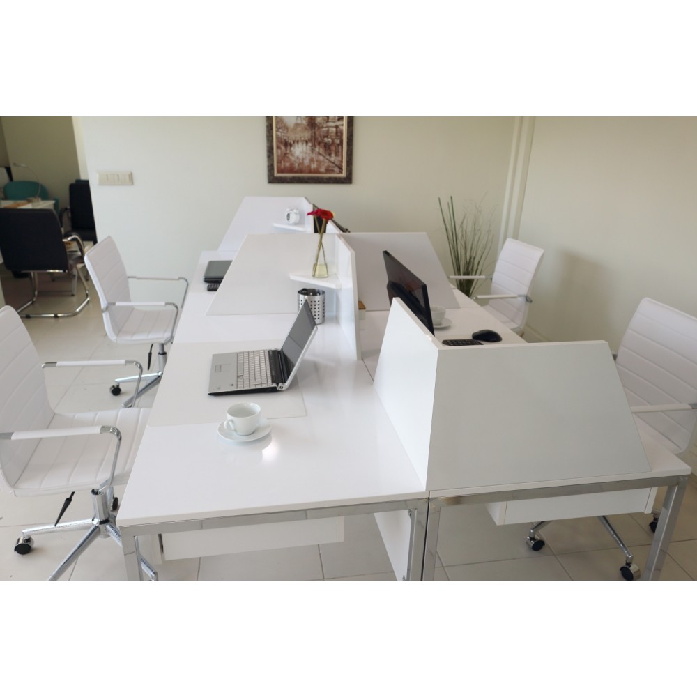 In The Multi Zealand Schreibtisch Für Vier Personen 276X138Cm