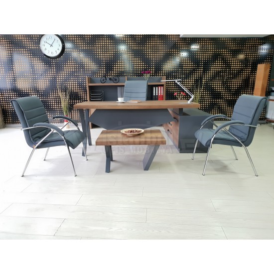 Istanbul Office Manager Tabelle Elegant - Barock Anthrazit