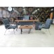 Istanbul Office Manager Tabelle Elegant - Barock Anthrazit
