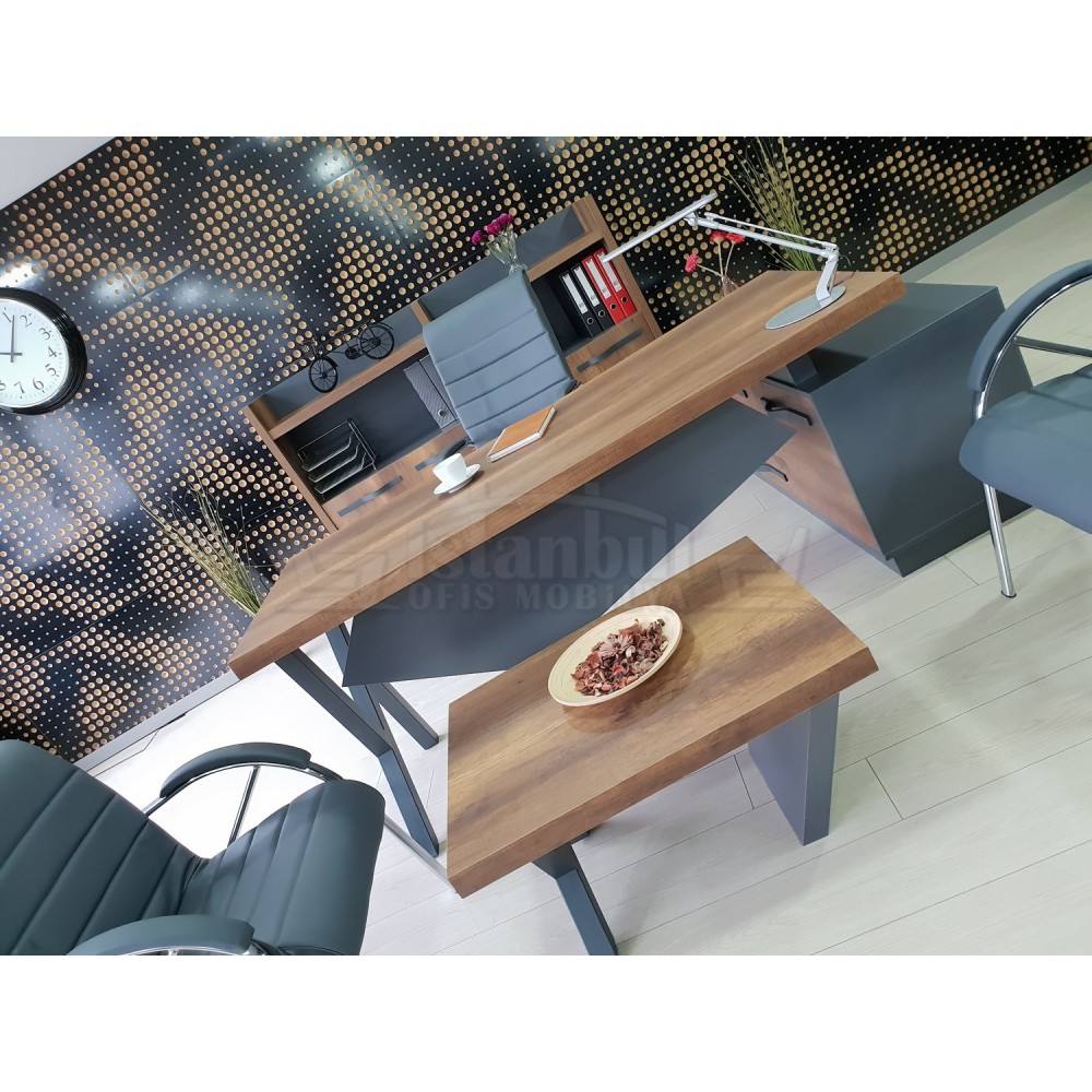 Istanbul Office Manager Tabelle Elegant - Barock Anthrazit