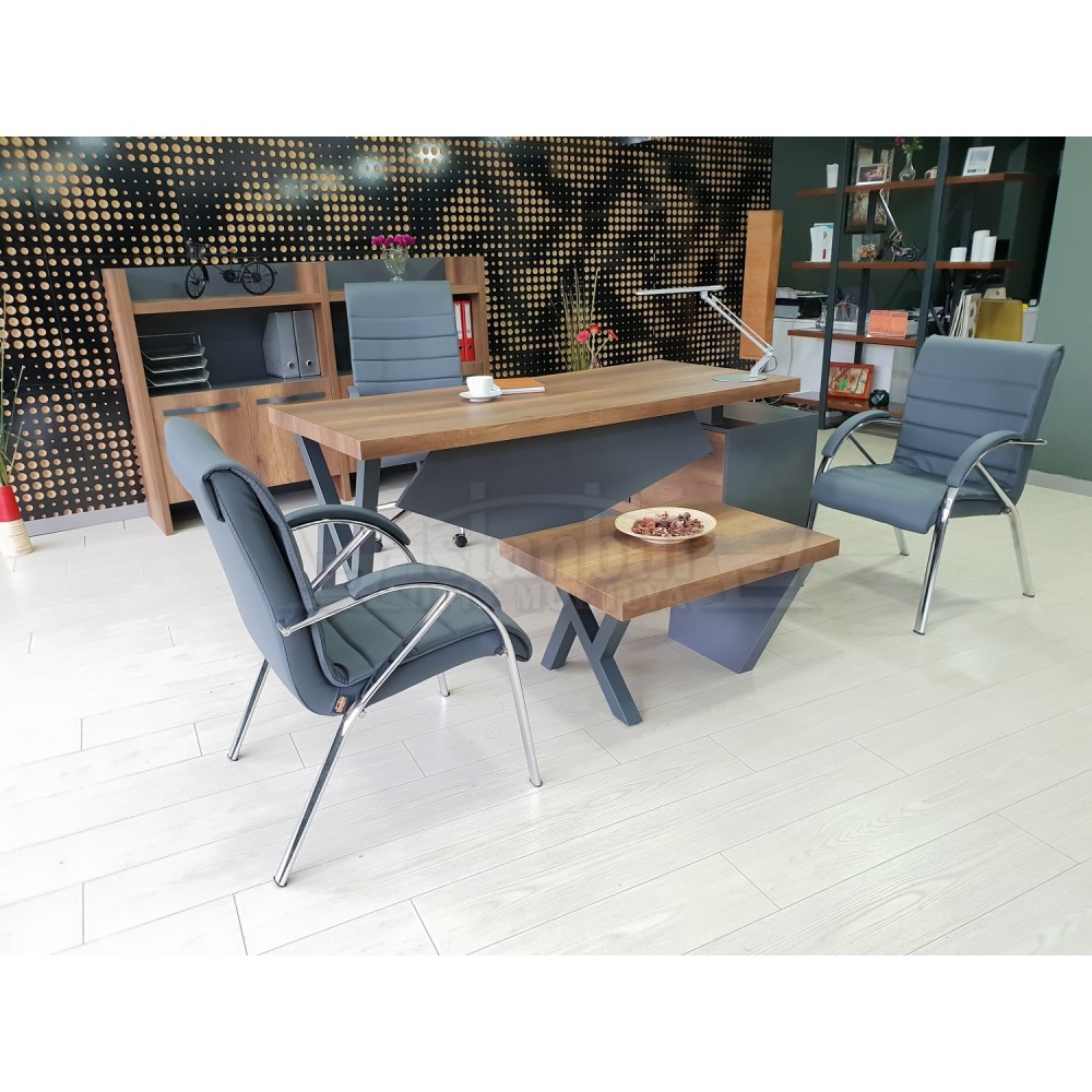 Istanbul Office Manager Tabelle Elegant - Barock Anthrazit