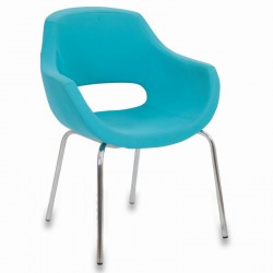 Mailand Zwei Hartchrom Guest Chair