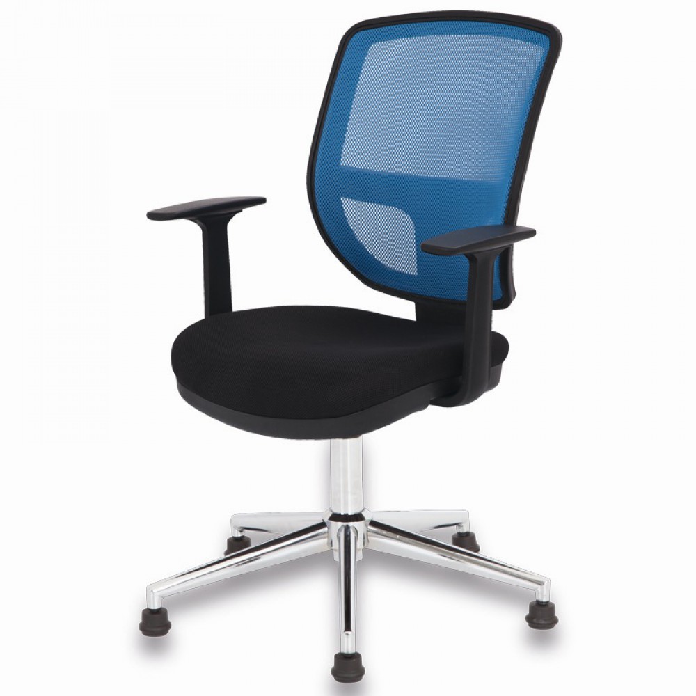 Luna Gästestuhl Mit Chromstern Füße