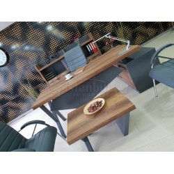 Eleganter Vorstand Regal Schrank Barock Anthrazit