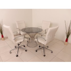 Glas Besprechungstisch Perla