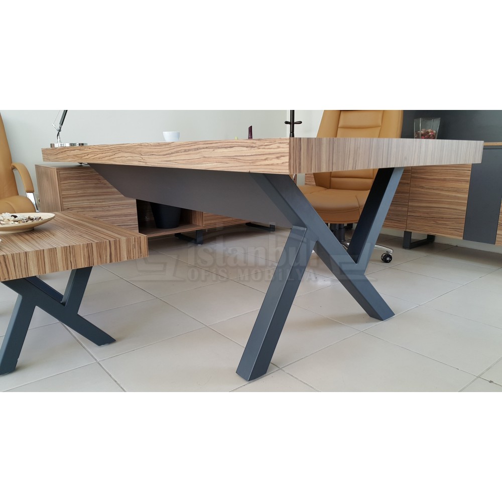 First Class Vorstand Regal Schrank Anthrazit Samba