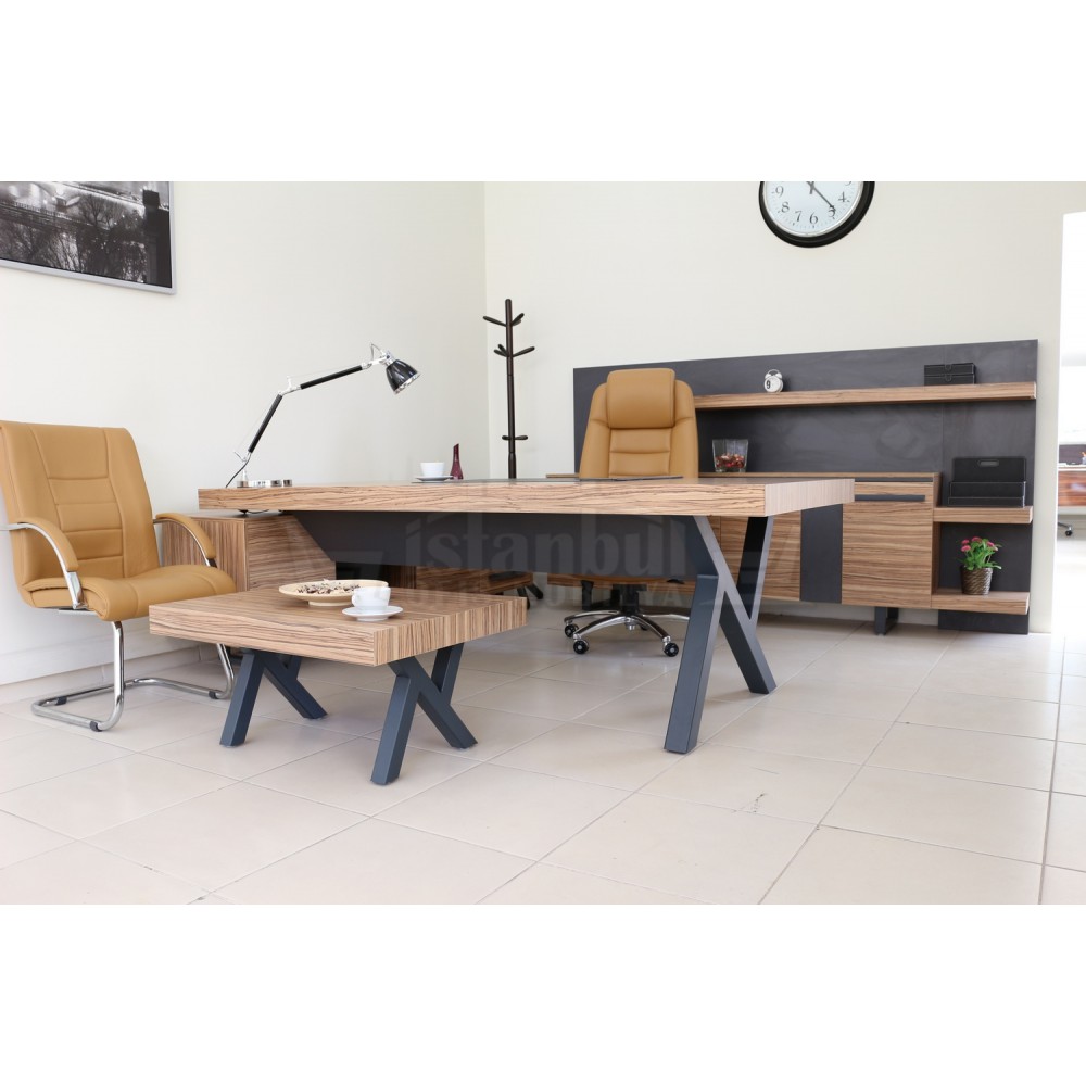 First Class Vorstand Regal Schrank Anthrazit Samba