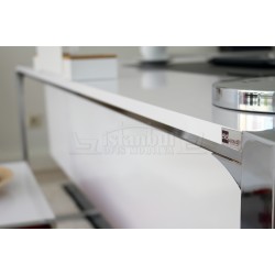 Apple Executive Tisch 190-90 Cm Hg. Weiß