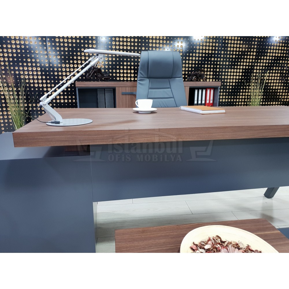 Canberra Vorstand Kommode Nussbaum Anthrazit