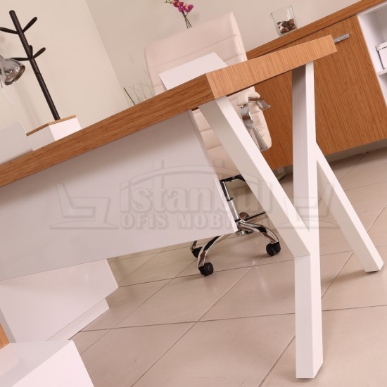 Captiva Makam Masası Etejerli