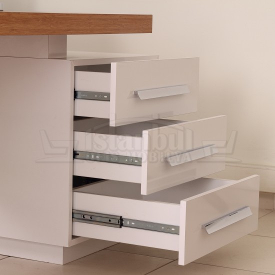 Captiva Makam Masası Etejerli