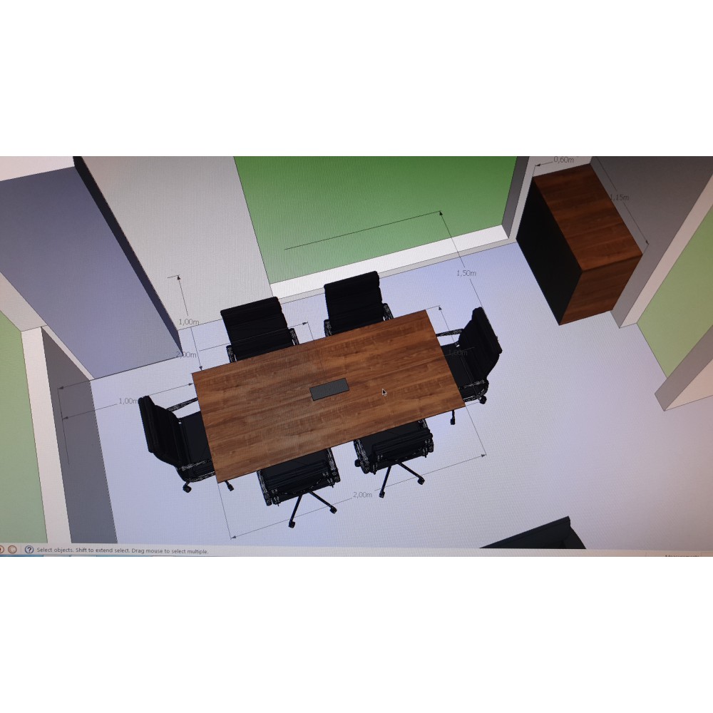 Britische Büromöbel