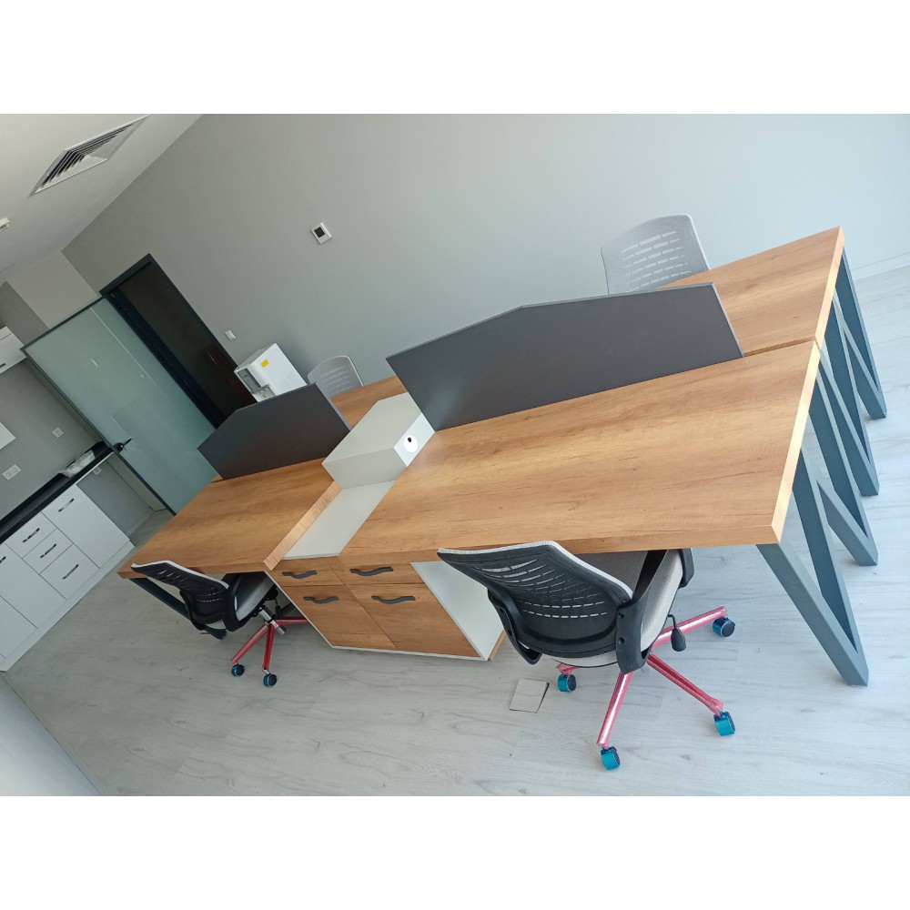 Schreibtisch Für Vier Person