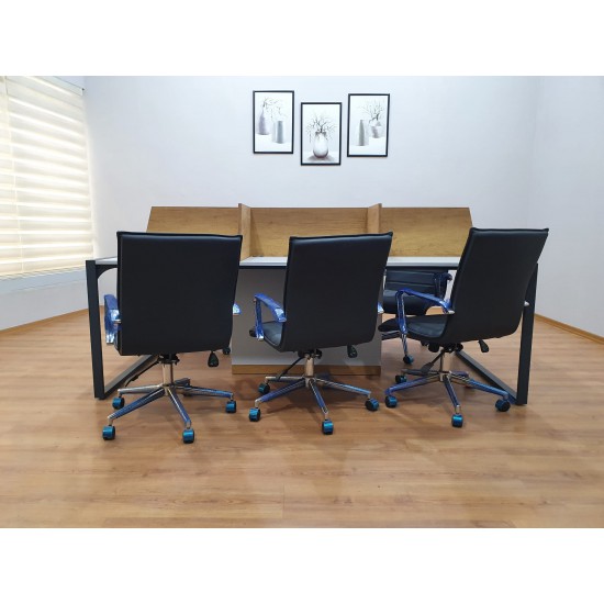 Apple Für Sechs Personen Multiple Workstation Schreibtisch