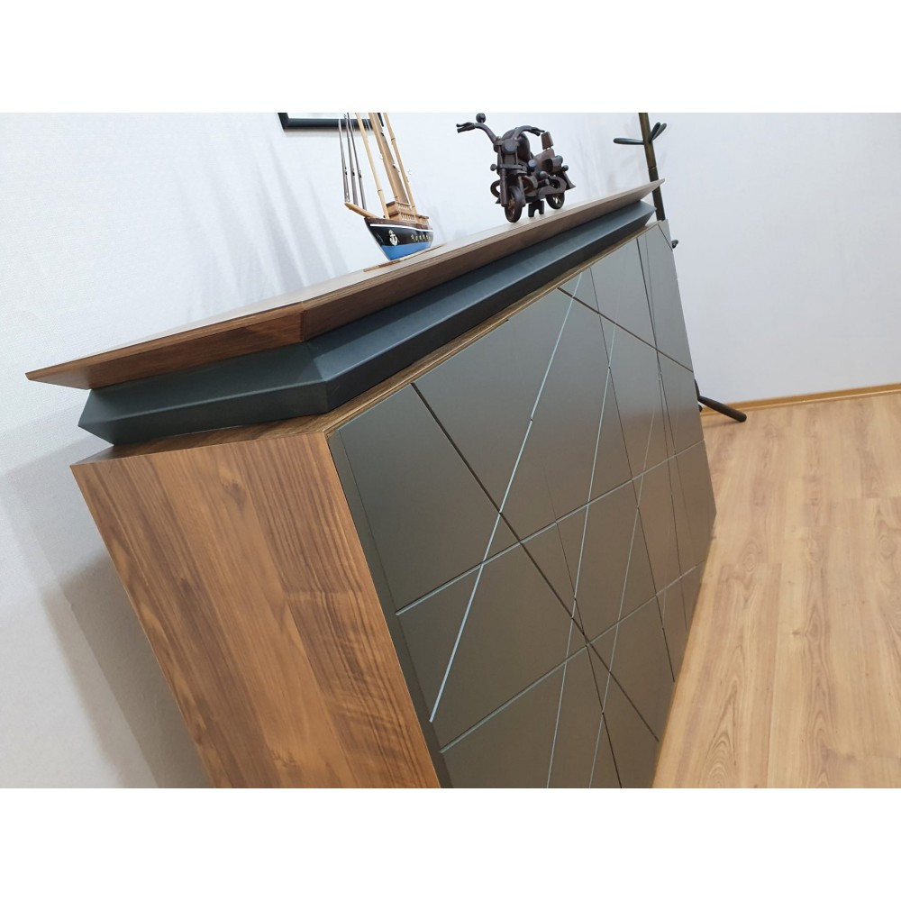 Büroberechtigungsteam Signature, Walnuss Und See, Minimale Maßnahme