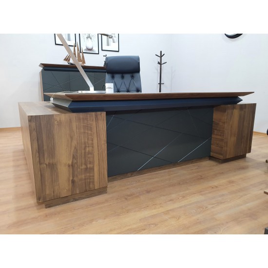 Büroberechtigungsteam Signature, Walnuss Und See, Minimale Maßnahme