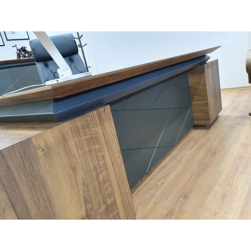 Büroberechtigungsteam Signature, Walnuss Und See, Minimale Maßnahme