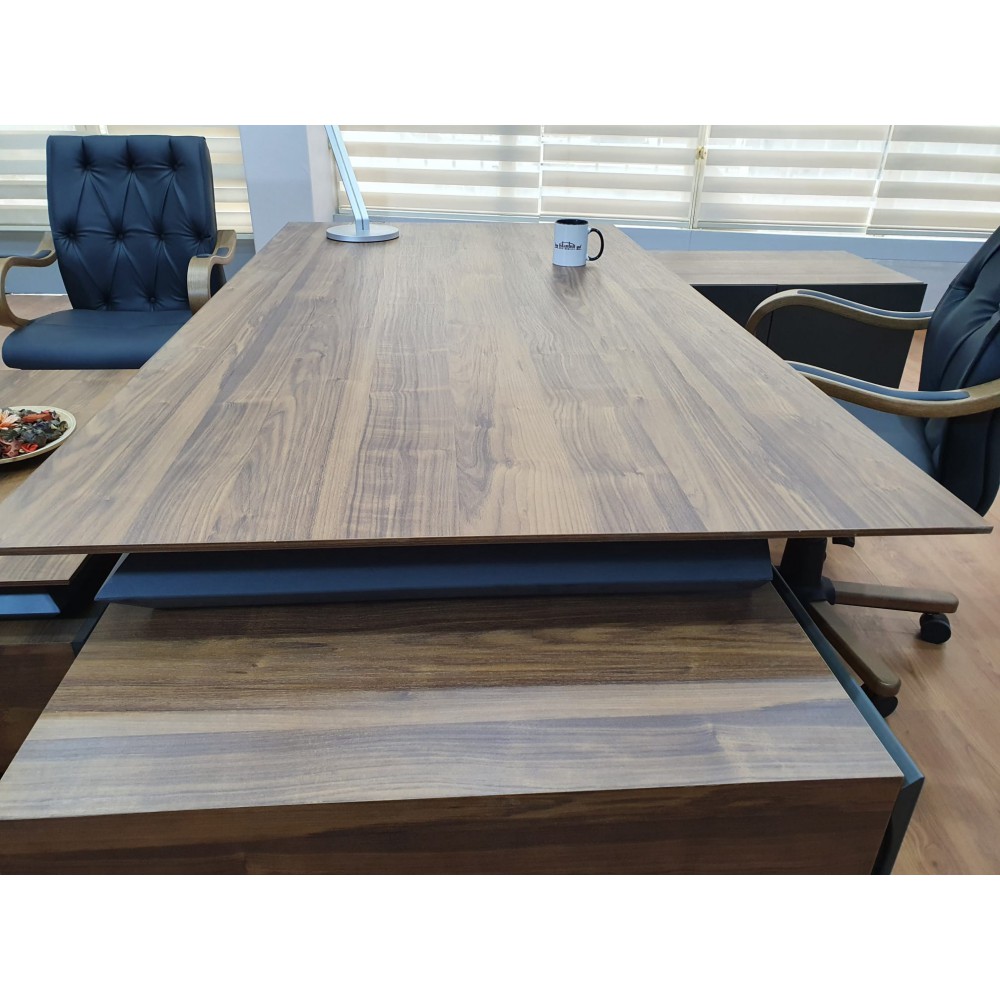 Büroberechtigungsteam Signature, Walnuss Und See, Minimale Maßnahme