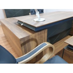 Büroberechtigungsteam Signature, Walnuss Und See, Minimale Maßnahme