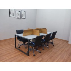 Apple Für Sechs Personen Multiple Workstation Schreibtisch