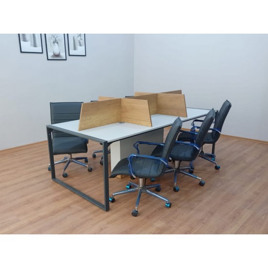 Apple Für Sechs Personen Multiple Workstation Schreibtisch