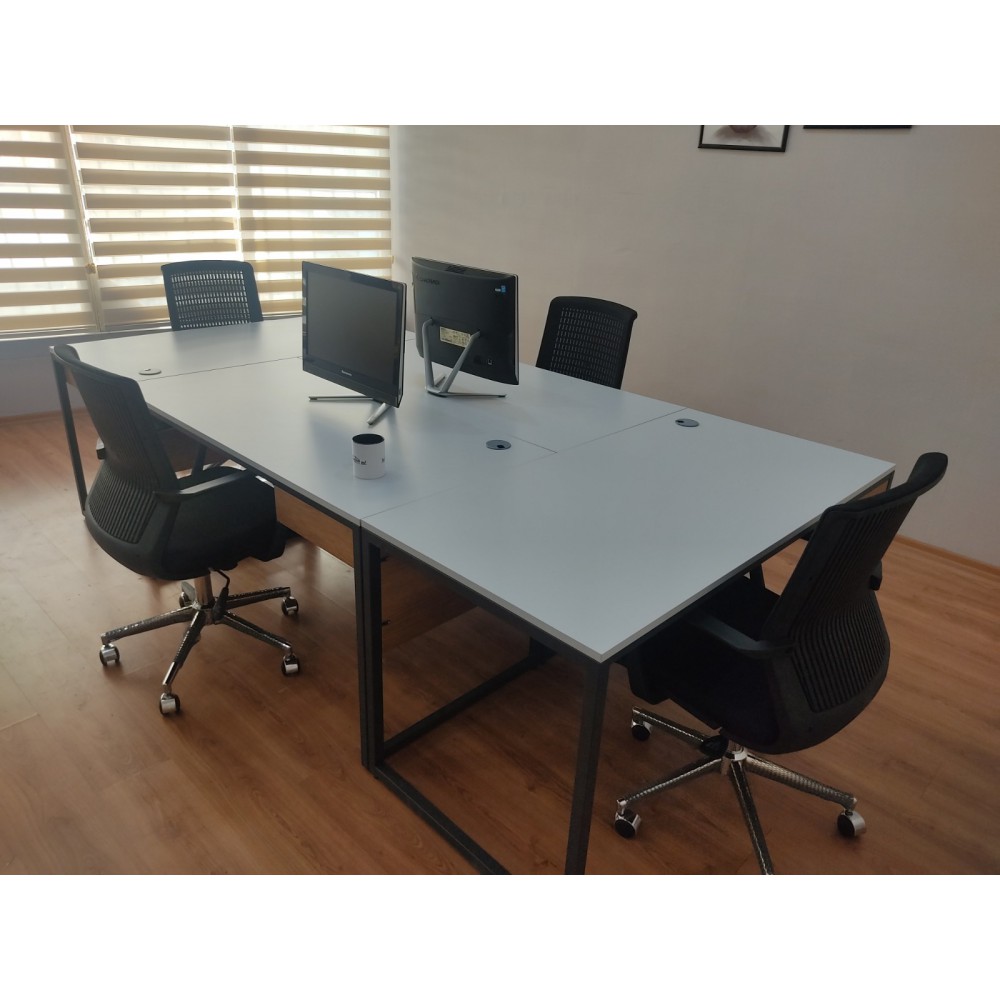 Zelinda 4-Teiliger Schreibtisch