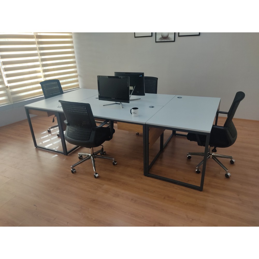 Zelinda 4-Teiliger Schreibtisch