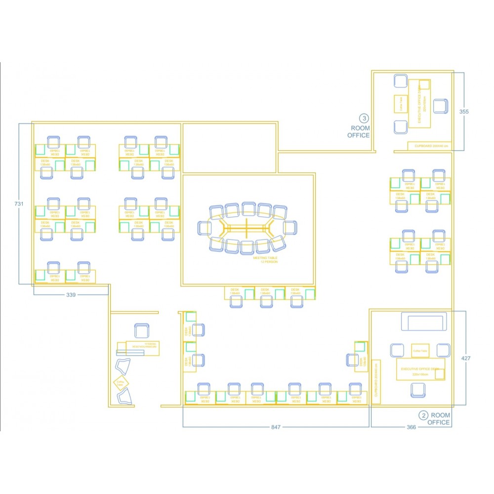 Afrikanische Büromöbel Guinea