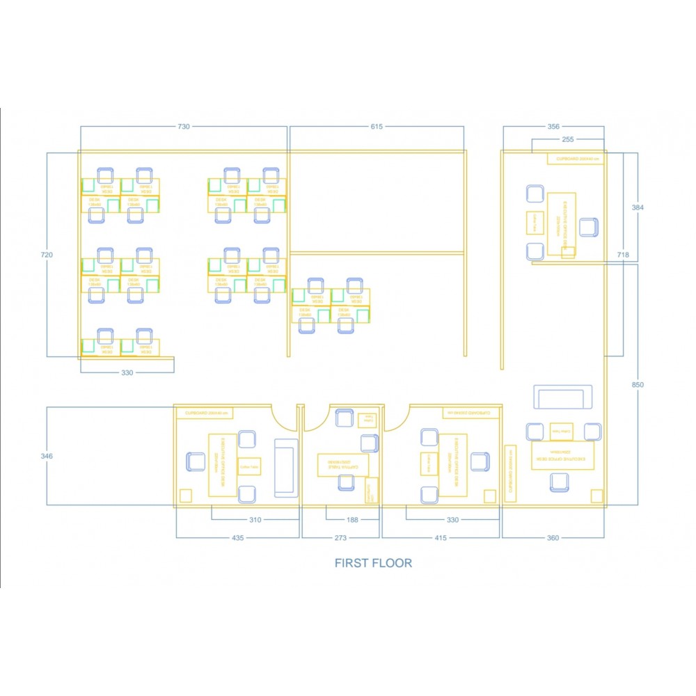 Afrikanische Büromöbel Guinea