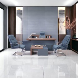 Istanbul Büro Executive Office Canberra - Anthrazit Walnut