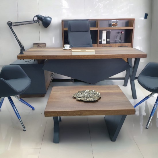 Istanbul Office Manager Tabelle Elegant - Barock Anthrazit