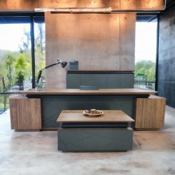 Unterschrift Und Executive-Sets Walnut See