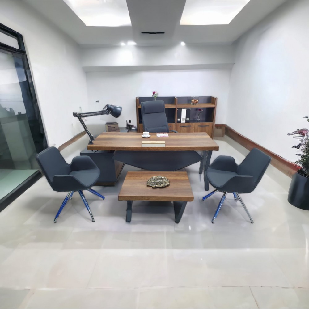 Istanbul Office Manager Tabelle Elegant - Barock Anthrazit