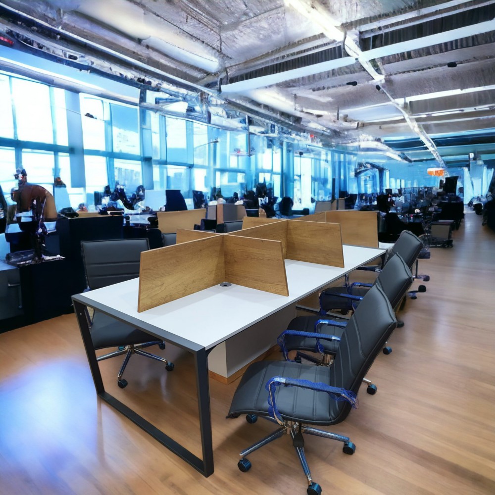 Apple Für Sechs Personen Multiple Workstation Schreibtisch