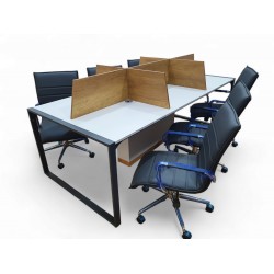 Apple Für Sechs Personen Multiple Workstation Schreibtisch