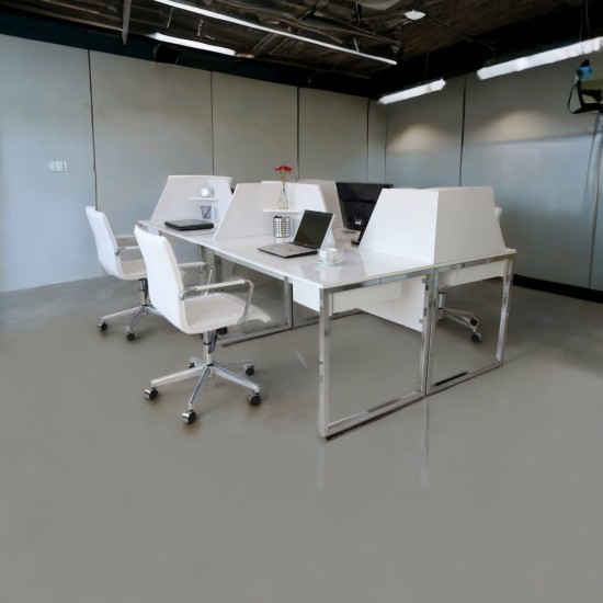 Im Multi-Zealand Schreibtisch Für Vier Person 276x138cm